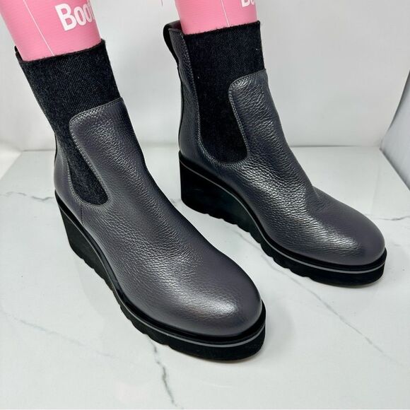 M. Gemi Wedge Boots- Size 10 - Picture 1 of 15